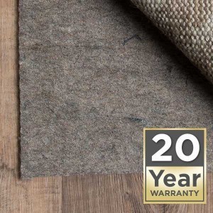 Rug pad 20 year warranty | McSwain Carpet & Floors