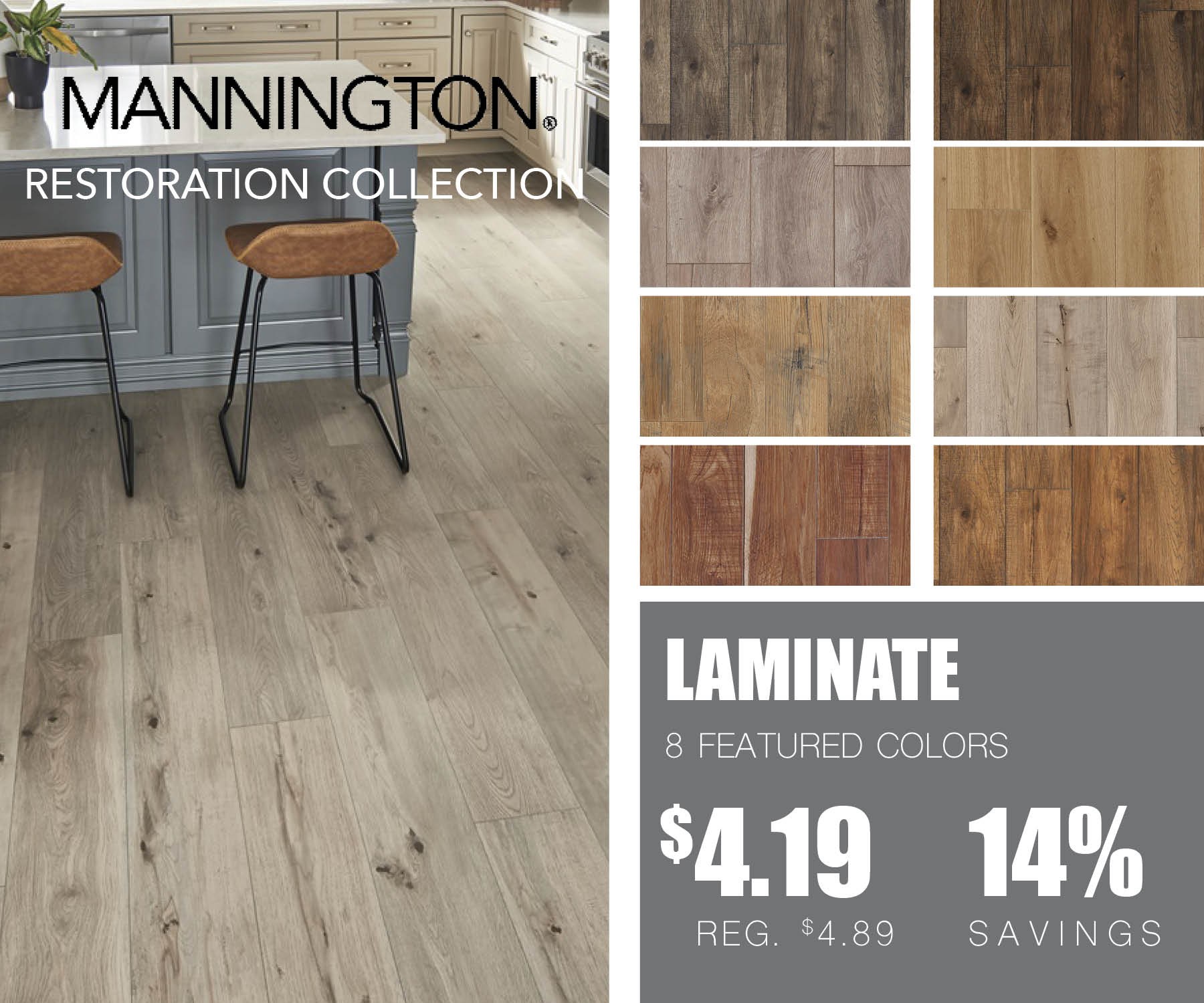Mannington Restoration Collection in Cincinnati, OH McSwain Carpets