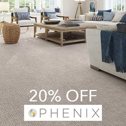 20% off all Special Order Phenix Carpet