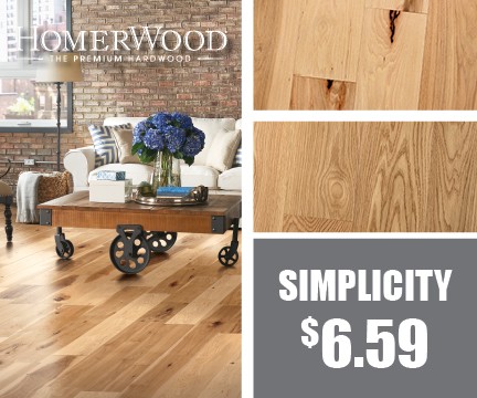 Homer wood | McSwain Carpet & Floors